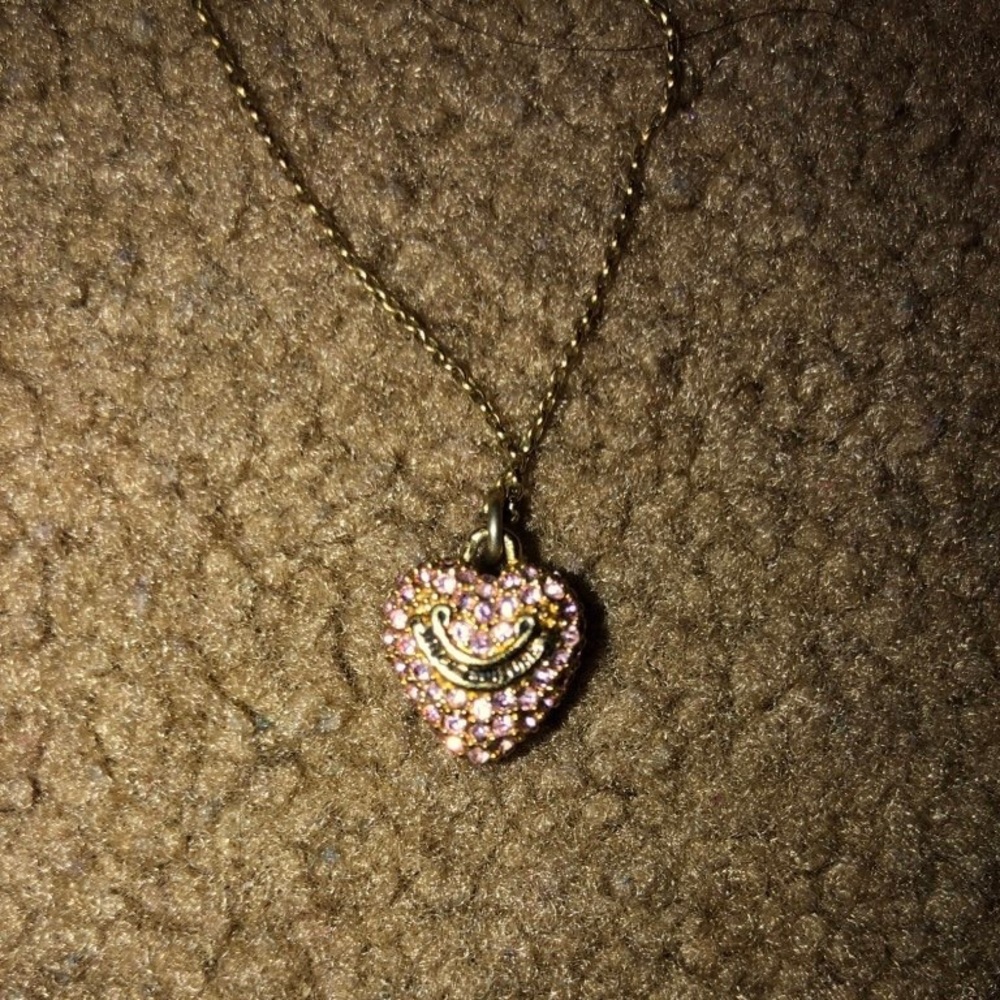 Juicy Couture Pave Heart Necklace - Picture 4 of 5